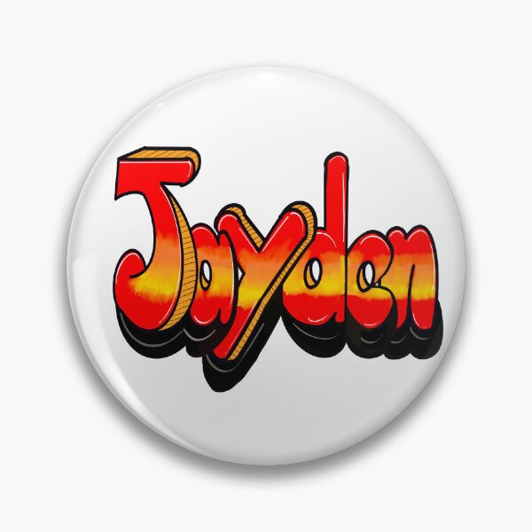 Item preview, Jayden in red The top 10 best Personalized Custom Name gift ideas for Jayden designed and sold by Artonmytee.