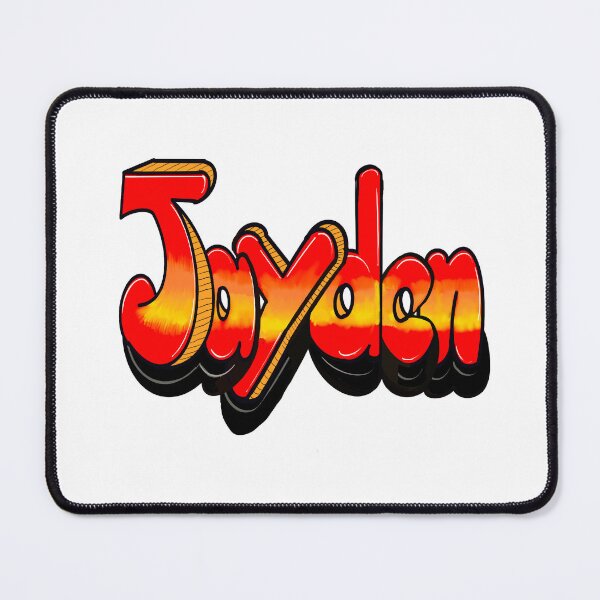 Item preview, Jayden in red The top 10 best Personalized Custom Name gift ideas for Jayden designed and sold by Artonmytee.