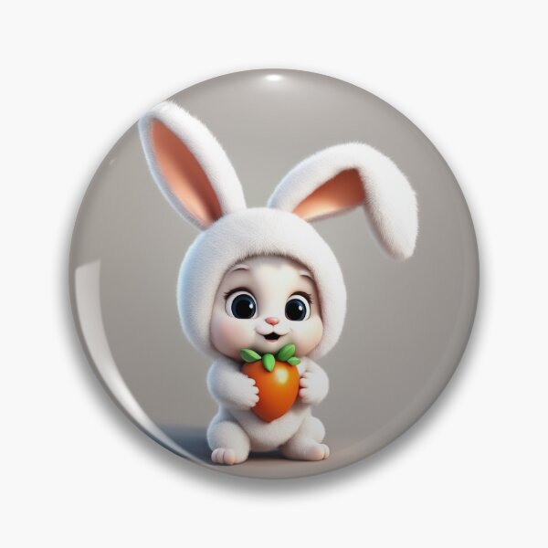 Item preview, Cute Baby Wearing Rabbit Costume with Carrot Balloon Cartoon Vector Icon Illustration designed and sold by hjian8219.
