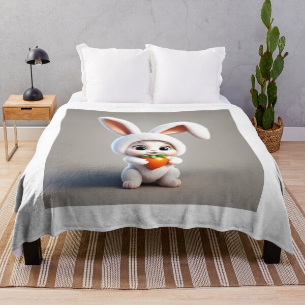 Item preview, Cute Baby Wearing Rabbit Costume with Carrot Balloon Cartoon Vector Icon Illustration designed and sold by hjian8219.