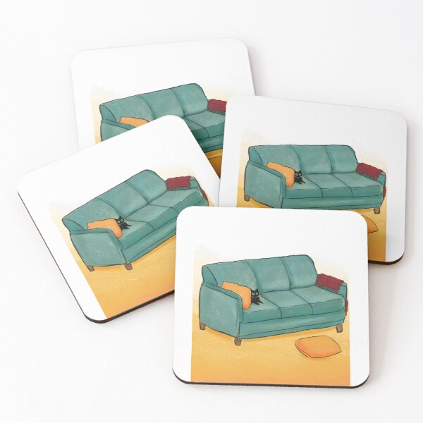 Item preview, Cat on the Couch designed and sold by Hailey Pedro.