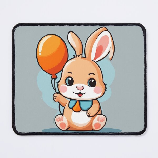 Item preview, Cute Baby Wearing Rabbit Costume with Carrot Balloon Cartoon Vector Icon Illustration designed and sold by hjian8219.