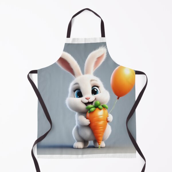 Item preview, Cute Baby Wearing Rabbit Costume with Carrot Balloon Cartoon Vector Icon Illustration designed and sold by hjian8219.