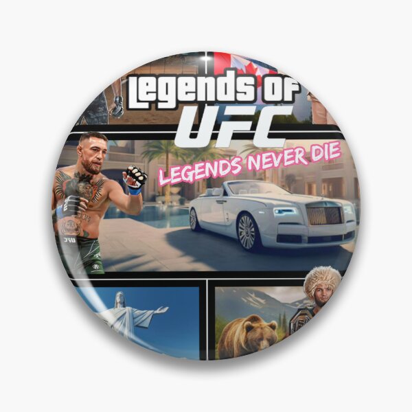 Item preview, Legends of UFC - Legends Never Die designed and sold by Art-of-War.
