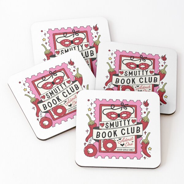 Artikelvorschau, Smutty book club kindle bookish sticker entworfen und verkauft von Yaffa Store.