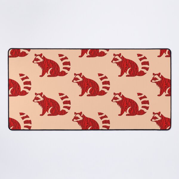 Item preview, Zen Petal Art - Red Raccoon Woodland Friend designed and sold by SpeakBoldly.