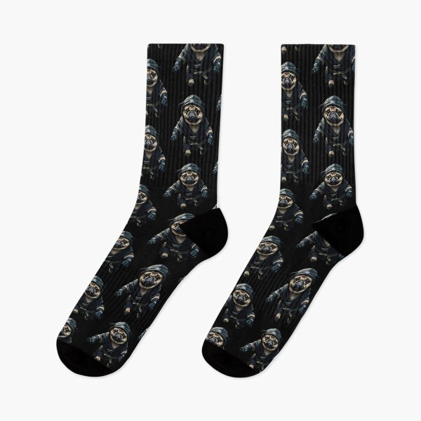 Item preview, The Ninja Pug is Chasing You designed and sold by donoshop.