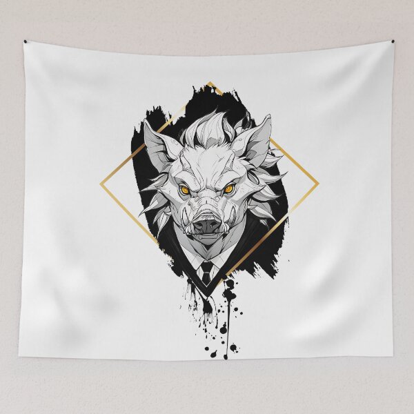 Item preview, pork designed and sold by TUKITUART.