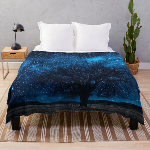 Item preview, Night Sky: Starry Blue Twilight designed and sold by Fantasy Masterpiece.
