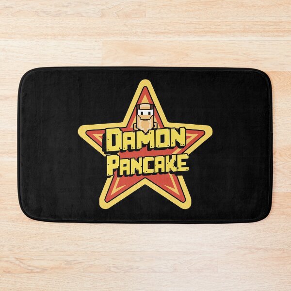 Item preview, Damon Pancake: Retro Arcade Game Pixel Art Print – Star-Shaped Gaming Design designed and sold by Witcrafters.