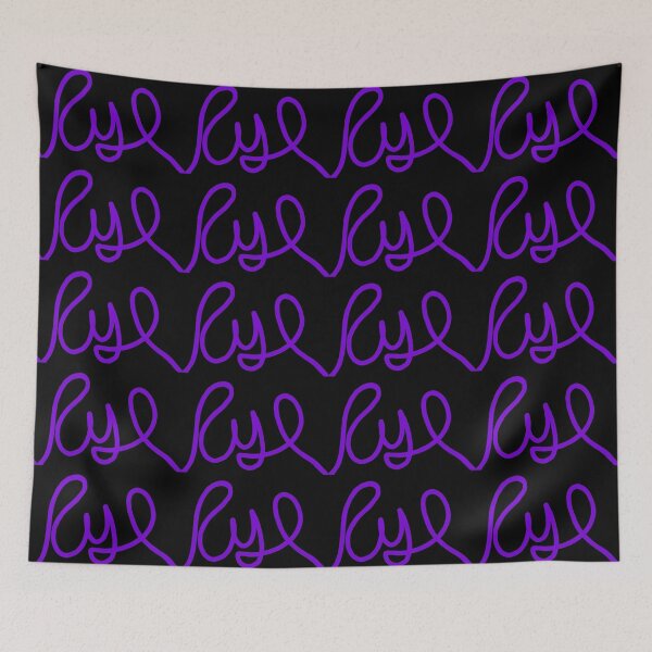 Artikelvorschau, Schwarze und violette Signatur entworfen und verkauft von RW76.
