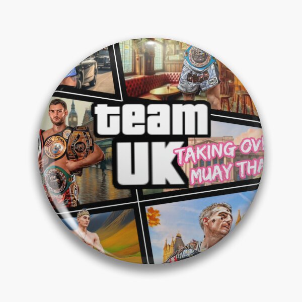 Item preview, Team UK - Taking Over Muay Thai designed and sold by Art-of-War.