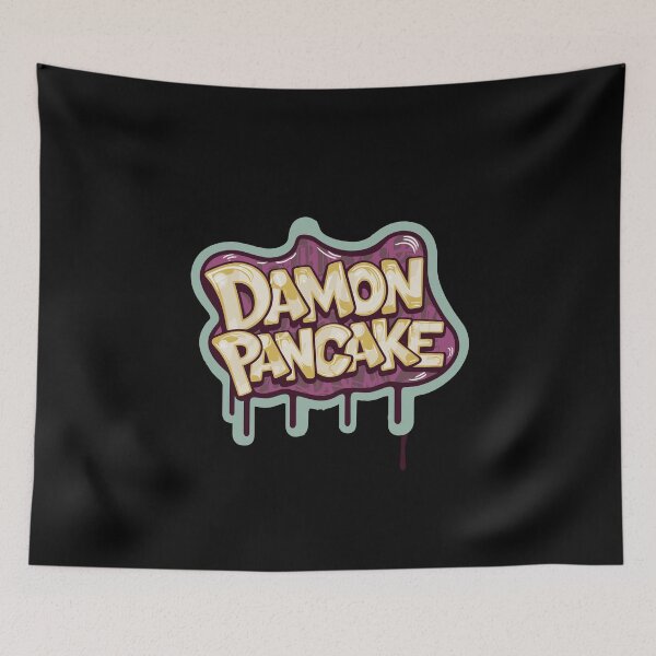 Item preview, Damon Pancake: Graffiti Dripping Paint Art Print – Urban Street Style Design designed and sold by Witcrafters.