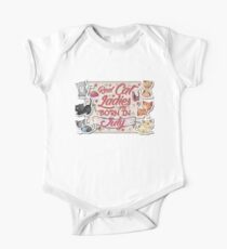 Real Cat Ladies Are Born In July One Piece - Short Sleeve