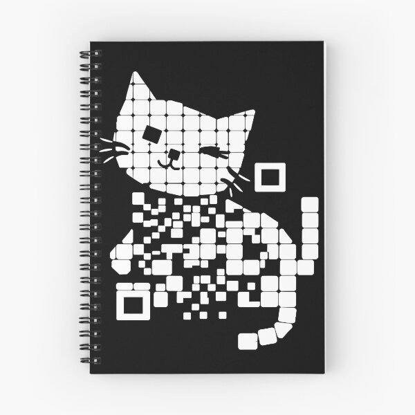 Item preview, Pixel Purrfection - QR Code Feline designed and sold by deepakrode7.