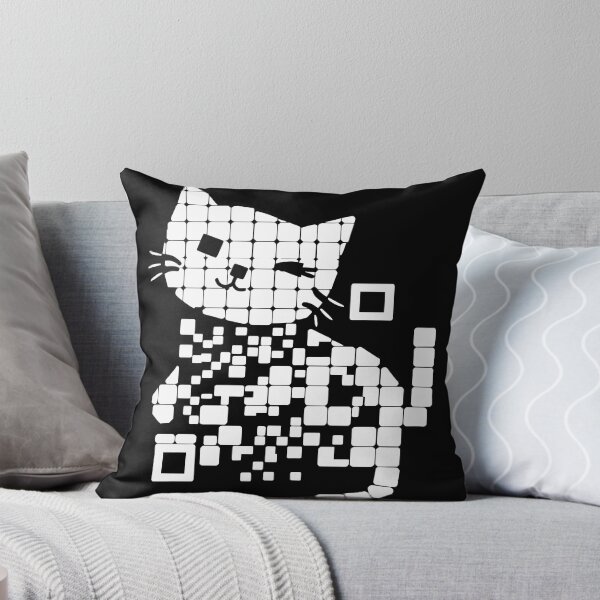 Item preview, Pixel Purrfection - QR Code Feline designed and sold by deepakrode7.
