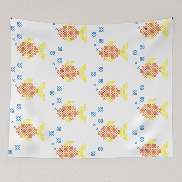 Item preview, Cross Stitch Fish designed and sold by StickieBuddies.