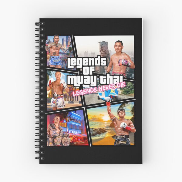 Item preview, Legends of Muay Thai - Legends Never Die designed and sold by Art-of-War.