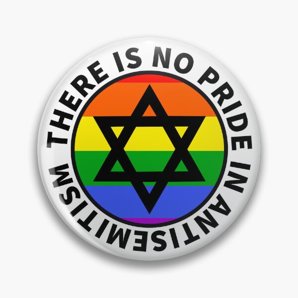 Item preview, There is no pride in antisemitism.  designed and sold by Rachel the Artist .