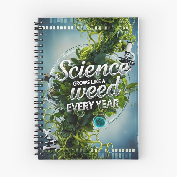 Item preview, Science Grows Like A Weed Every Year Funny Quote designed and sold by TheArtOfPat.