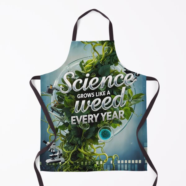 Item preview, Science Grows Like A Weed Every Year Funny Quote designed and sold by TheArtOfPat.