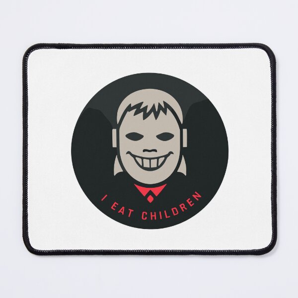 Item preview, I Eat Children: Minimalist Circular Icon – Dark Humor Modern Design designed and sold by Witcrafters.