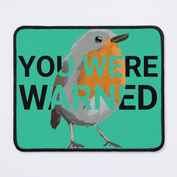 Item preview, You Were Warned designed and sold by Jonny Grubb.