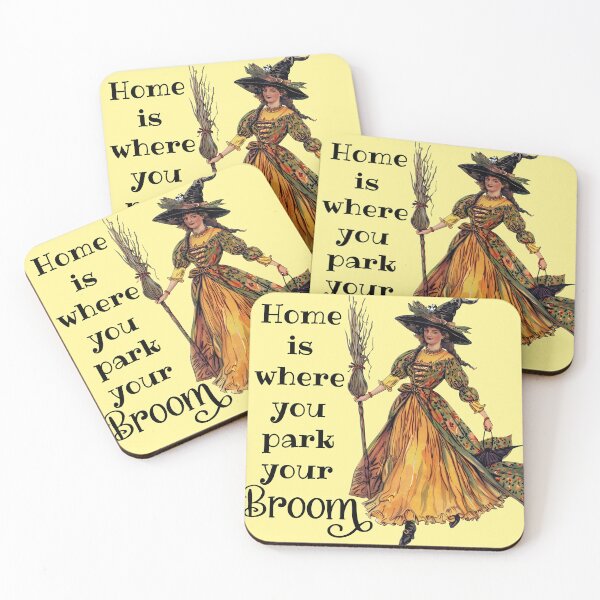 Item preview, Home is Where You Park Your Broom! - Halloween Gift designed and sold by SSustainable.