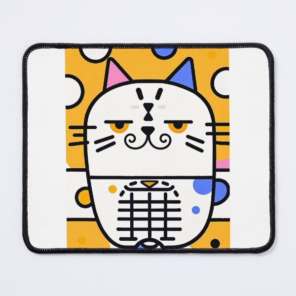 Item preview, cartoon cat designed and sold by EasternArtistic.