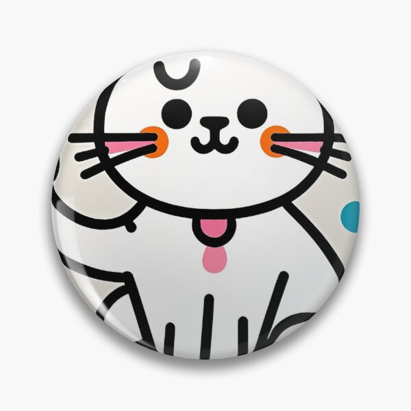 Item preview, cartoon cat designed and sold by EasternArtistic.
