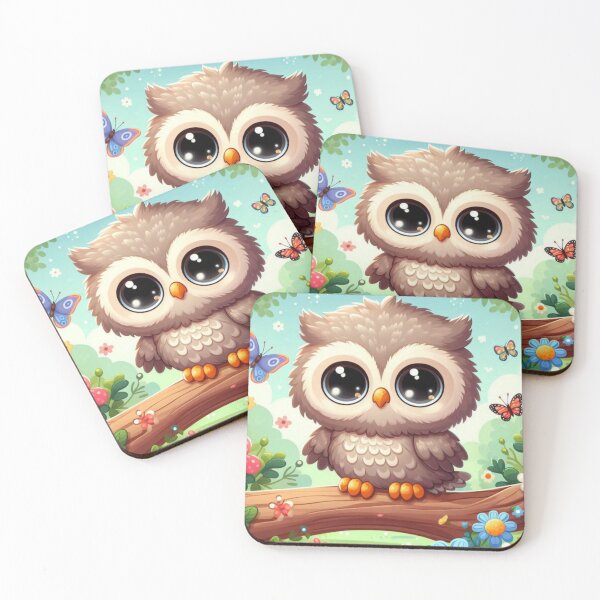 Item preview, Baby owl designed and sold by Jonnybonnie.