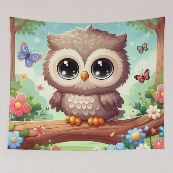 Item preview, Baby owl designed and sold by Jonnybonnie.