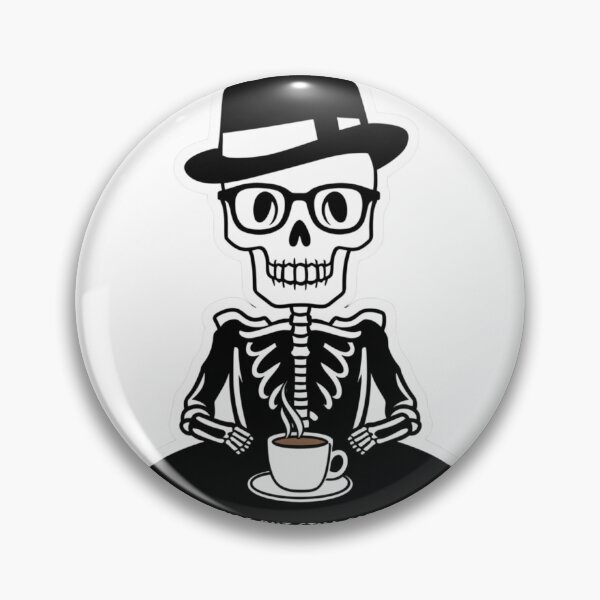 Item preview, Dead Inside But Still Caffeinated - Fedora Design designed and sold by Peter Stawicki.