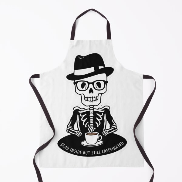 Item preview, Dead Inside But Still Caffeinated - Fedora Design designed and sold by Peter Stawicki.