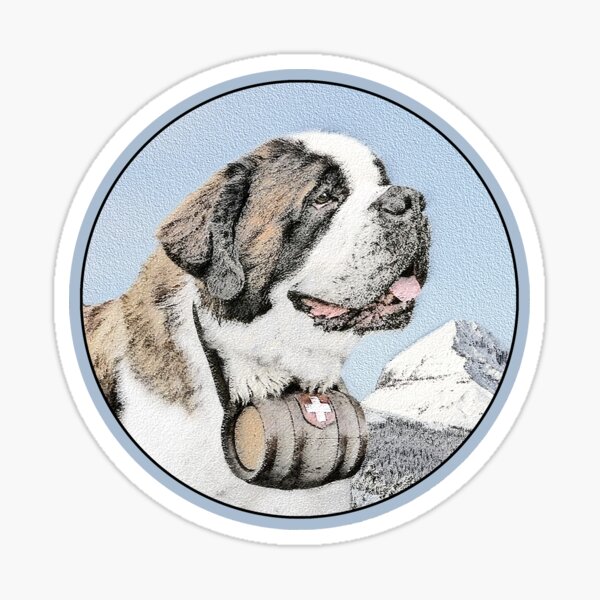 Saint Bernard Sticker