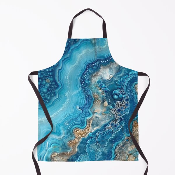 Item preview, Turquoise Crazy Lace Agate Fluid Pour designed and sold by gothart.