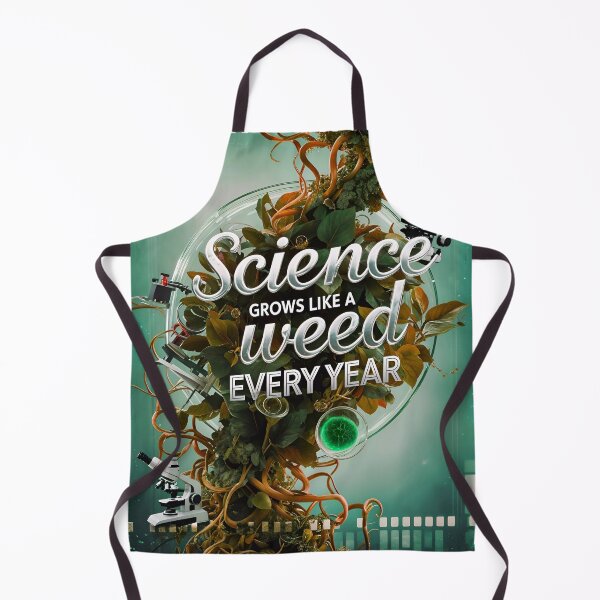 Item preview, Science Grows Like A Weed Every Year Funny Quote designed and sold by TheArtOfPat.
