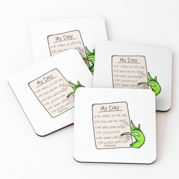 Item preview, Grinch schedule  designed and sold by hricha7.