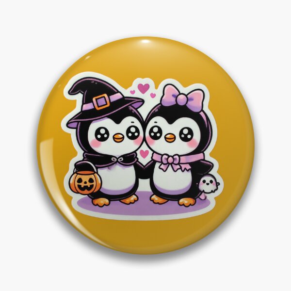 Item preview, Halloween Love Penguins designed and sold by MaulCabral Designs.
