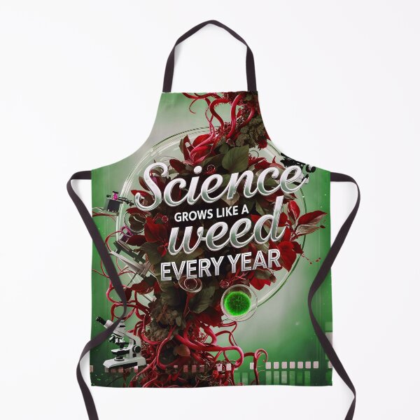 Item preview, Science Grows Like A Weed Every Year Funny Quote designed and sold by TheArtOfPat.