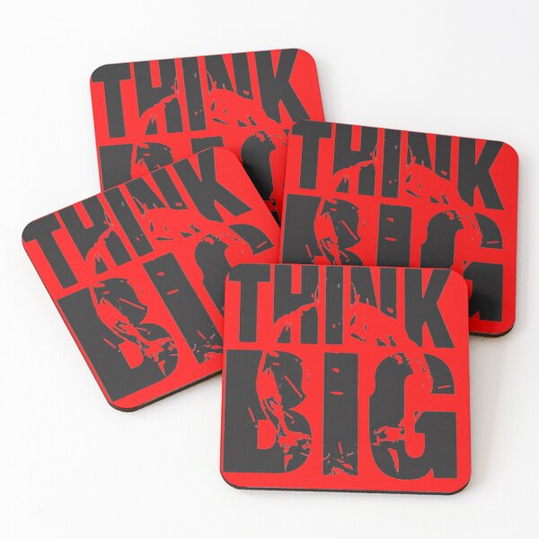Item preview, Think Big Motivational Quote - Bold Inspirational Design designed and sold by Triathlongram.