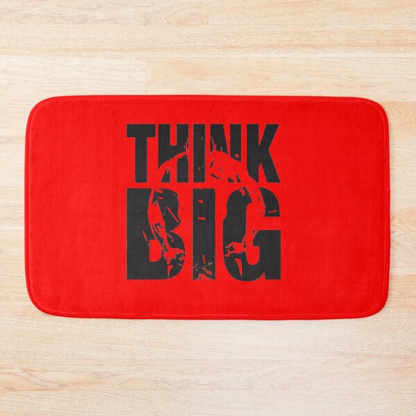 Item preview, Think Big Motivational Quote - Bold Inspirational Design designed and sold by Triathlongram.
