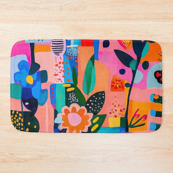 Item preview, Colorful Abstract Floral Garden designed and sold by Studio Axis.