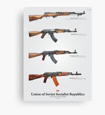 Cold War Service Rifles of the Soviet Union Canvas Print