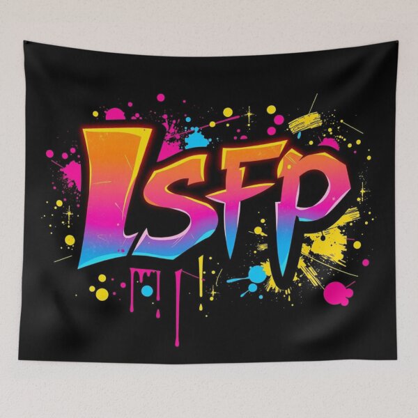 Item preview, Graffiti Mbti Isfp designed and sold by Gabriela McDaniel.