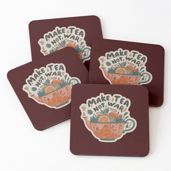 Item preview, Make Tea Not War designed and sold by Satyamshop76.