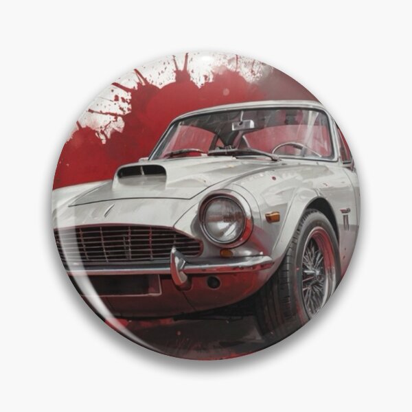 Item preview, Silver car with paint explosion background designed and sold by JohnChocolate.