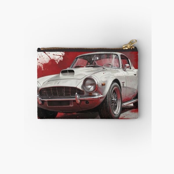 Item preview, Silver car with paint explosion background designed and sold by JohnChocolate.