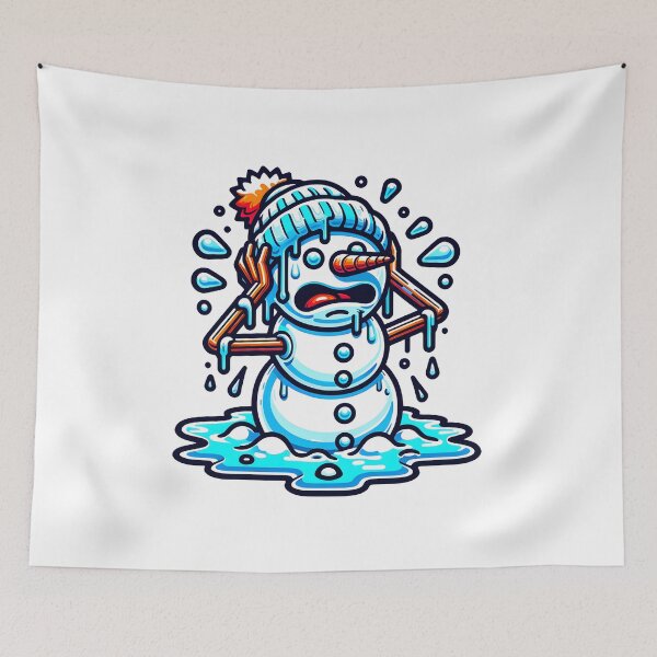 Item preview, Melting Snowman in a Panic designed and sold by Travelcases.
