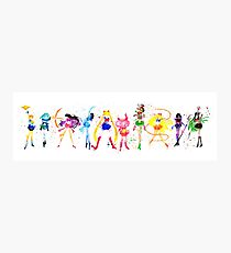 Watercolor Senshi Photographic Print